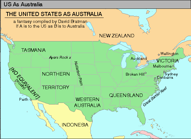 The United States as Australia
